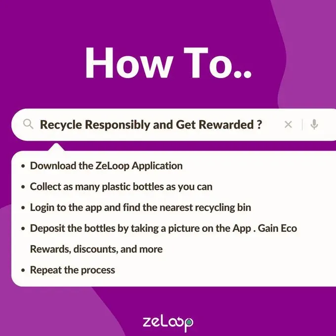 Guide showing how to recycle plastic bottles responsibly with the ZeLoop app and earn eco rewards Guide showing how to recycle plastic bottles responsibly with the ZeLoop app and earn eco rewards